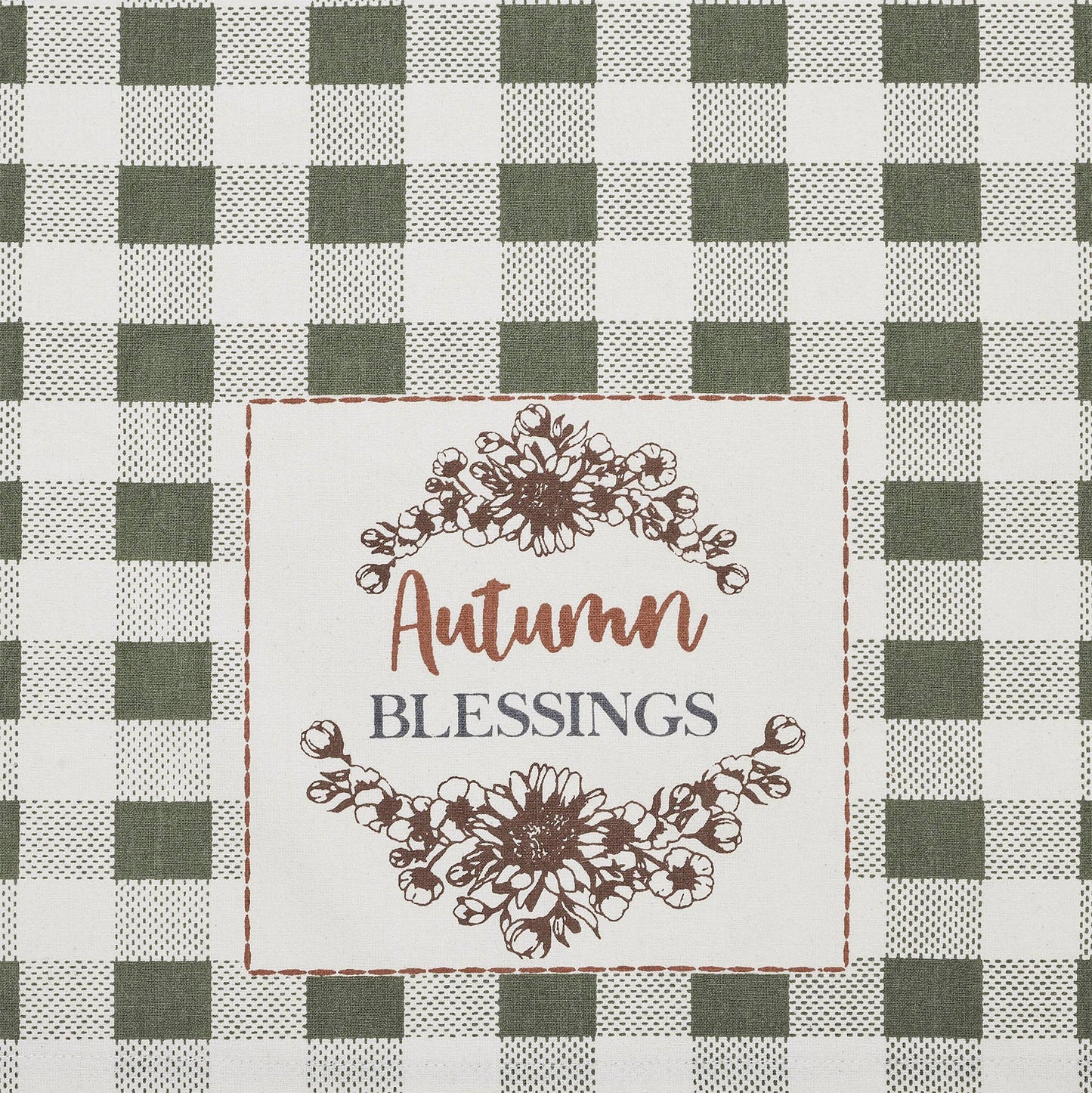 VHC Brands - Bountifall Harvest Theme Tea Towels Set of 3 19x28 - Wines'Designs