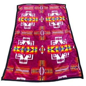 THROW/KIDS SIZE 1 PLY BLANKET - Wines'Designs