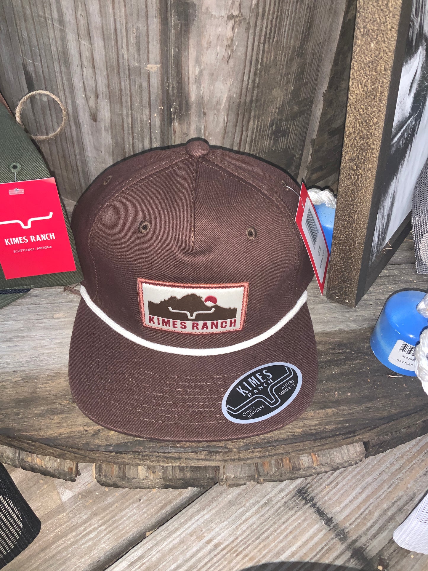 Kimes kick back-dark brown