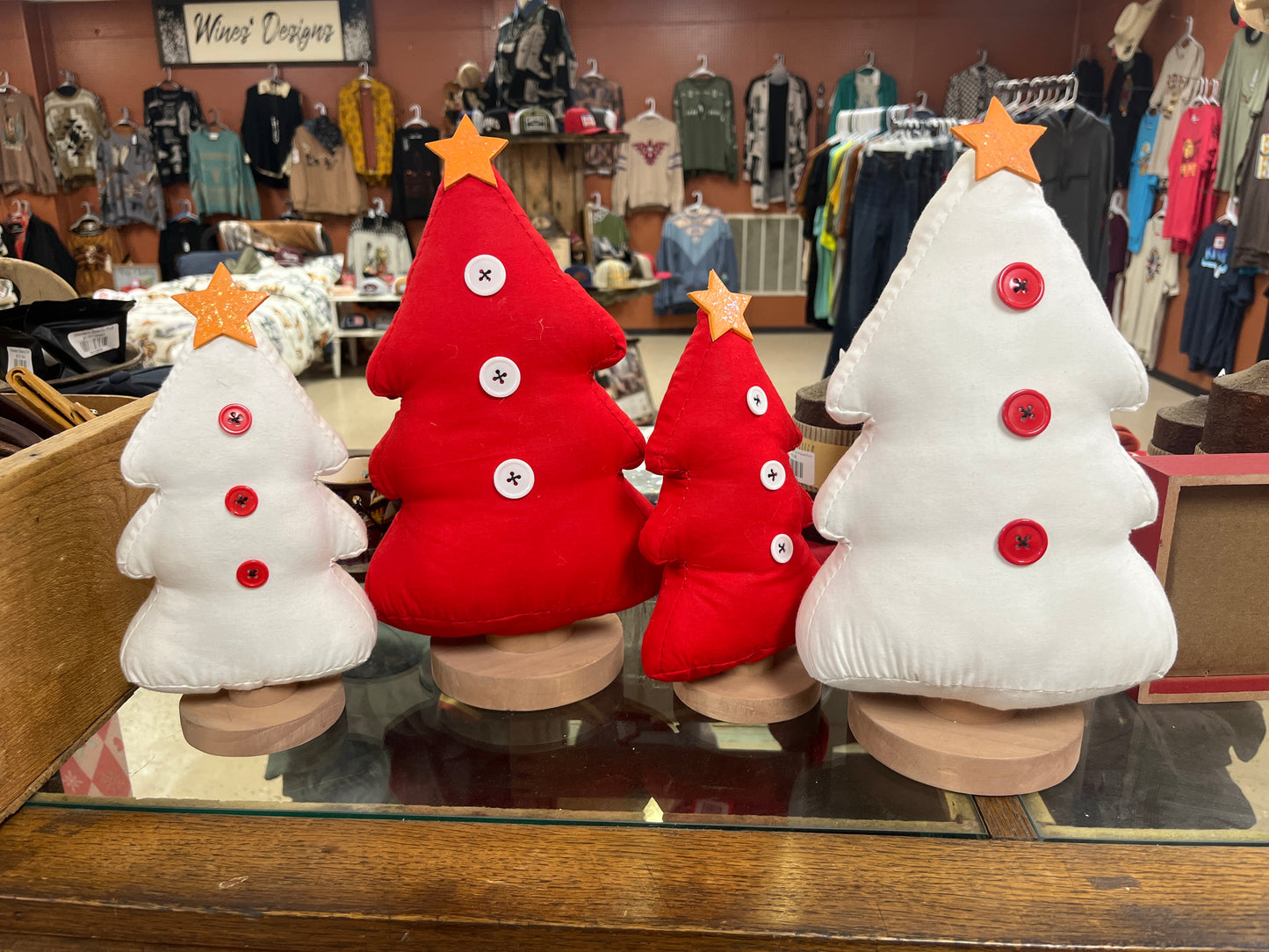 Plush Christmas trees