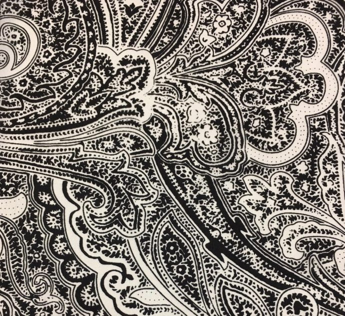 20" ACANTHUS FRONTIER CALICO SILK WILD RAG