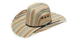 ARIAT MULTI COLOR KIDS STRAW HATS