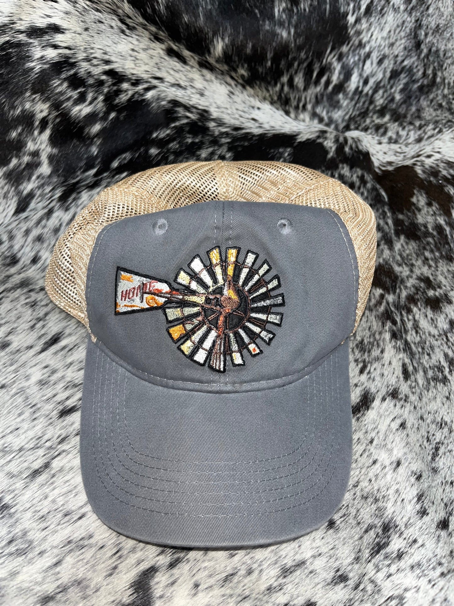 Leather patch caps - Wines'Designs
