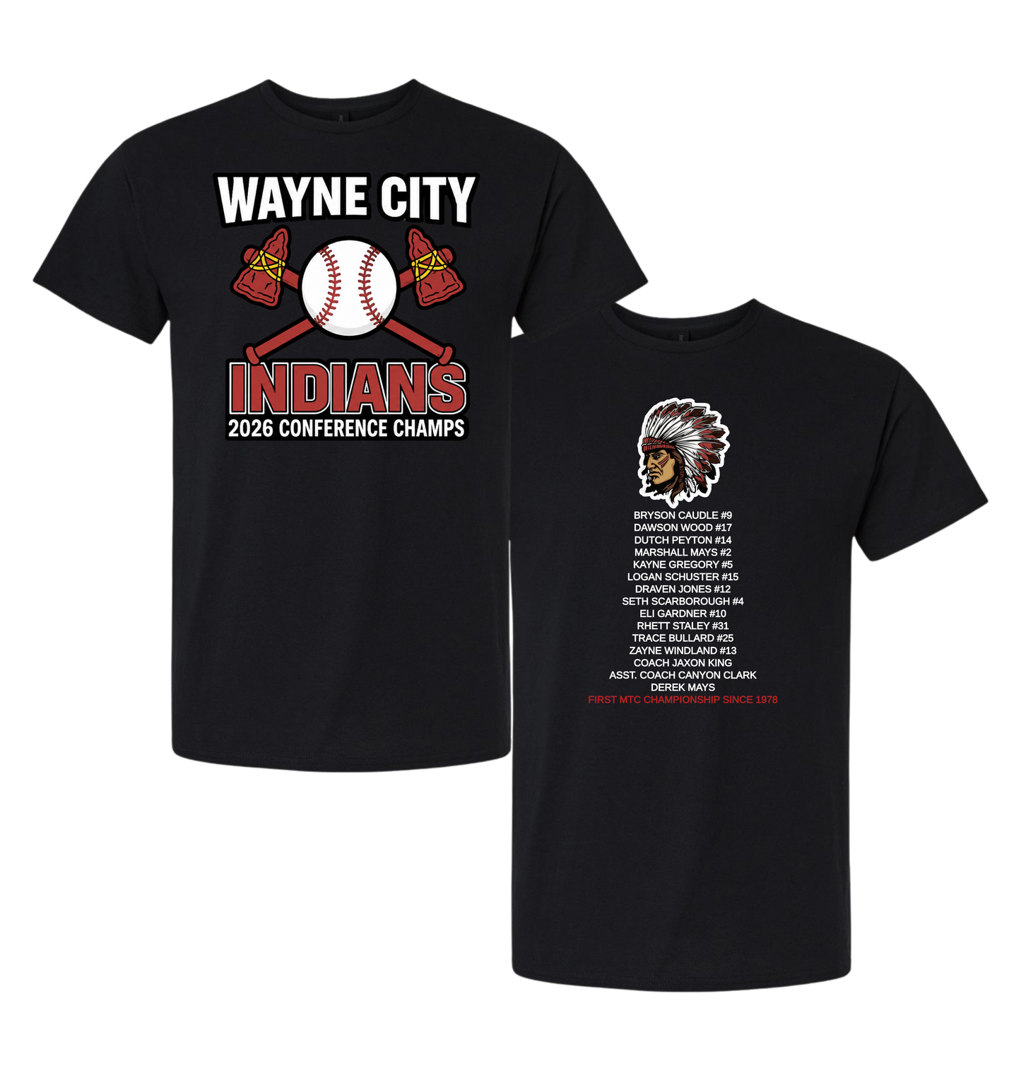 2026 WCHS MTC Championship shirts