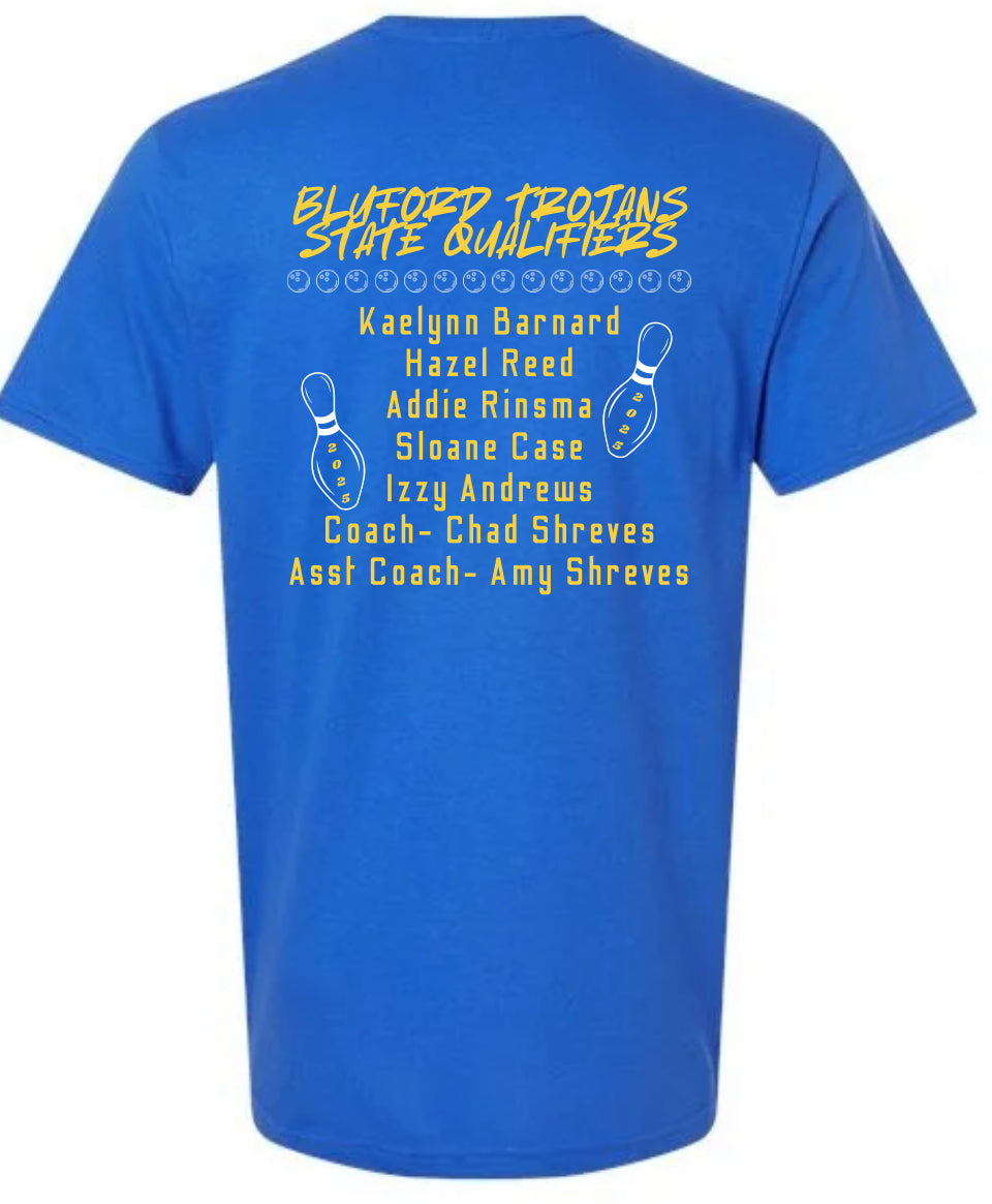 BGS State Qualifier Bowling orders due 3/18 for pick up Friday Please choose local pick up!!