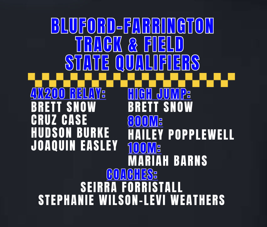 Bluford Farrington State Track & Field