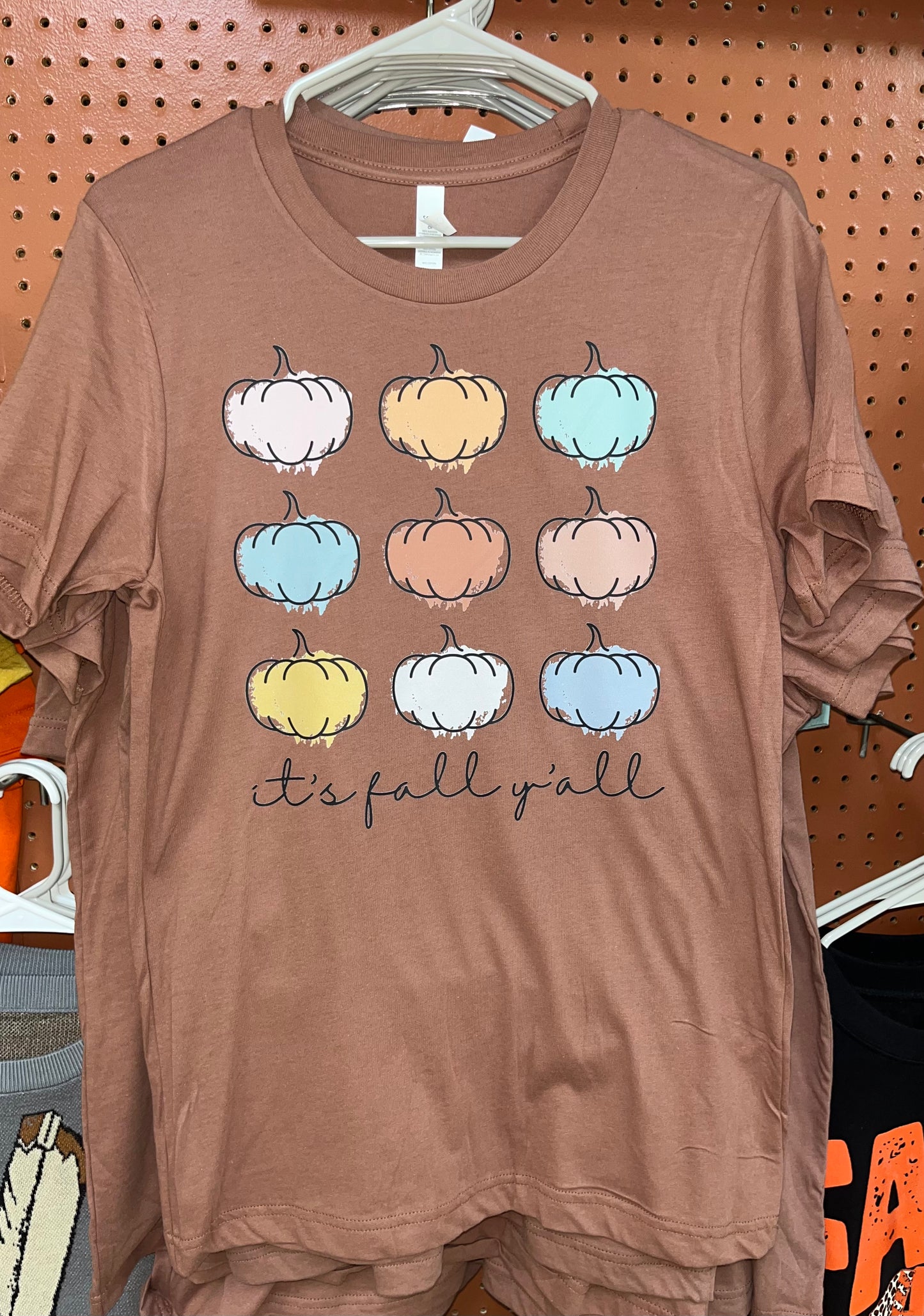 It’s fall y’all multicolor pumpkins - Wines'Designs