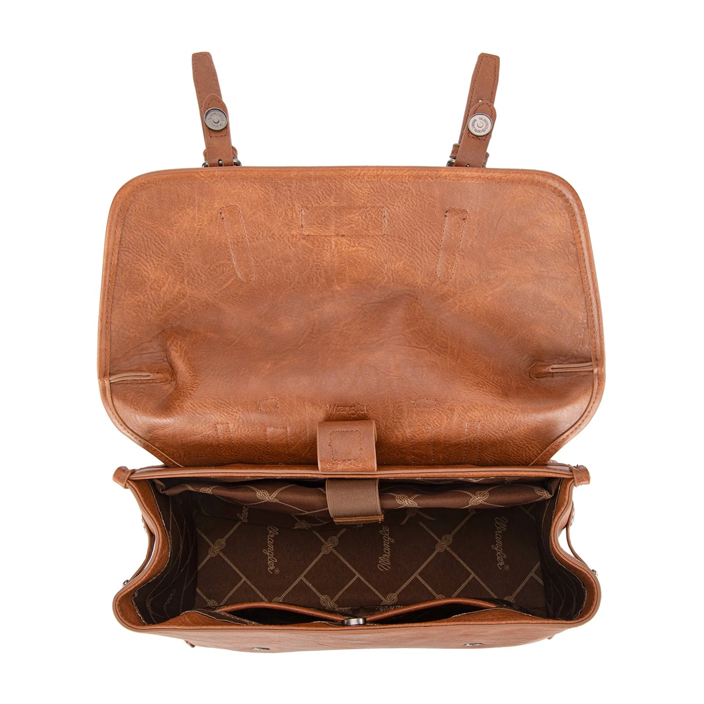 Wrangler Top Handle Carry Satchel/Laptop Bag/Backpack/Crossbody