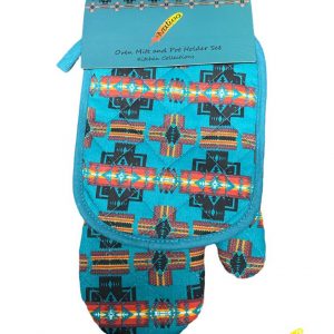 OVEN MIT AND POT HOLDER SET - Wines'Designs