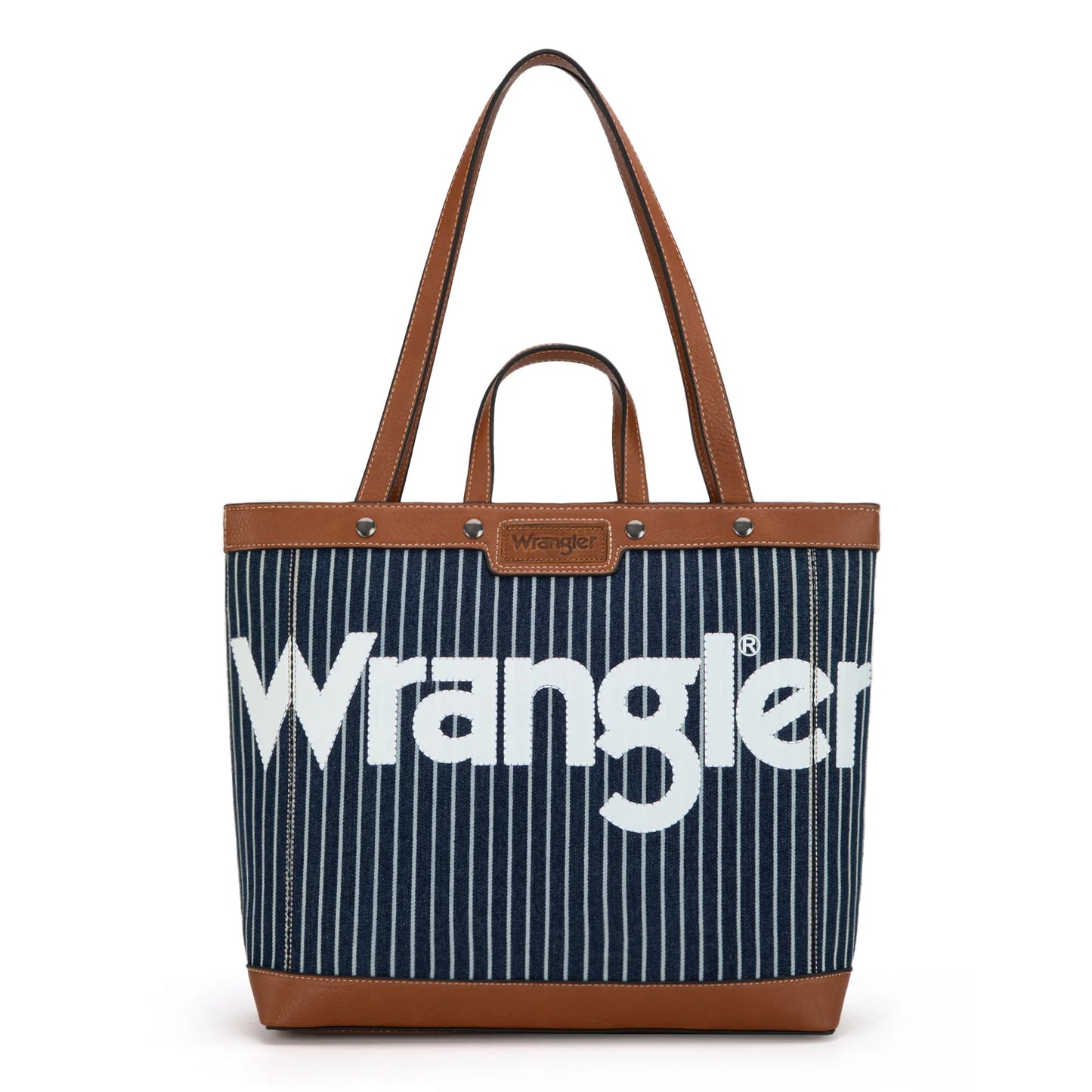 Canvas Wrangler crossbody purse with shoulder straps