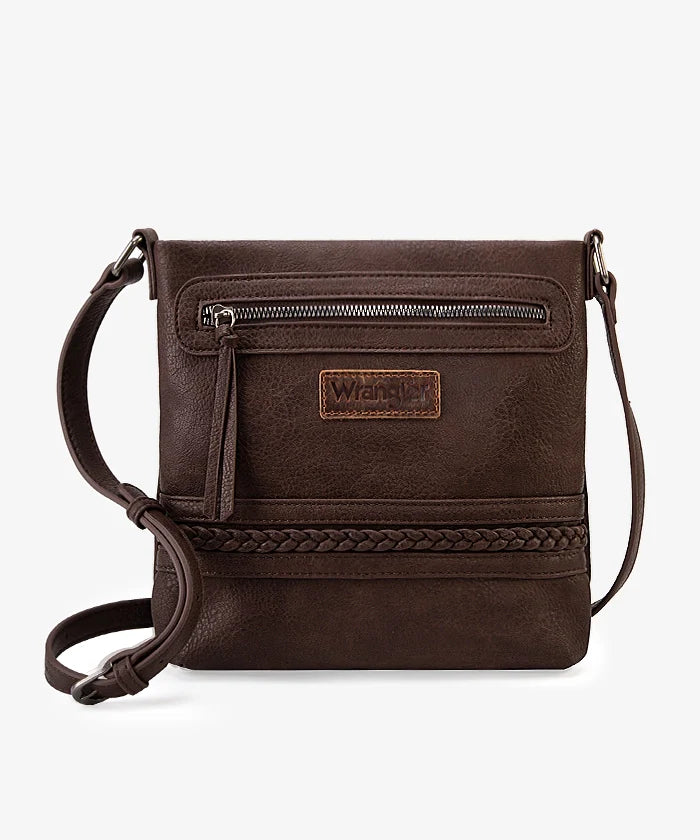 Wrangler Zippered Cross Stitch Crossbody