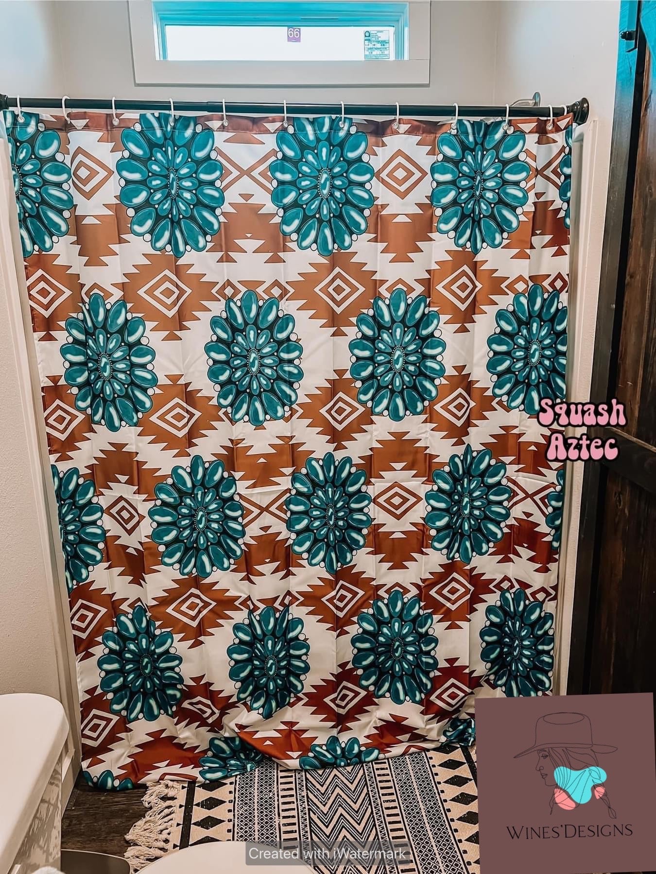 Shower curtain - Wines'Designs