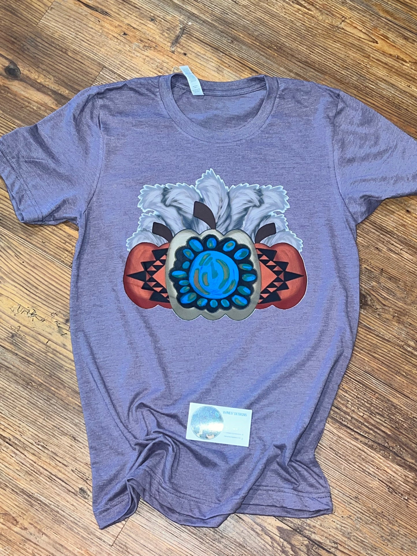 Western pumpkins with turquoise - Wines'Designs
