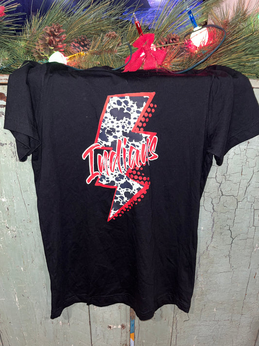 Indians cowhide lightning Bolt - Wines'Designs