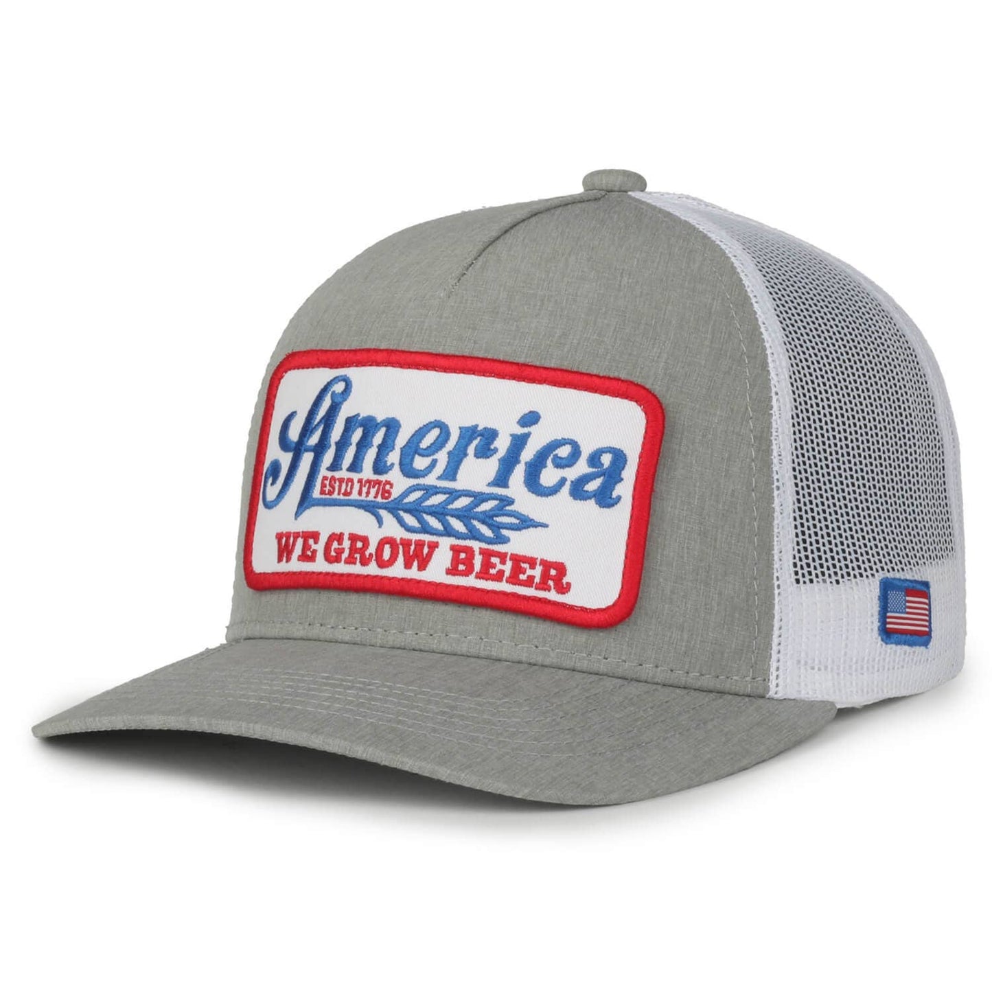 We Grow Beer Hat-Gray