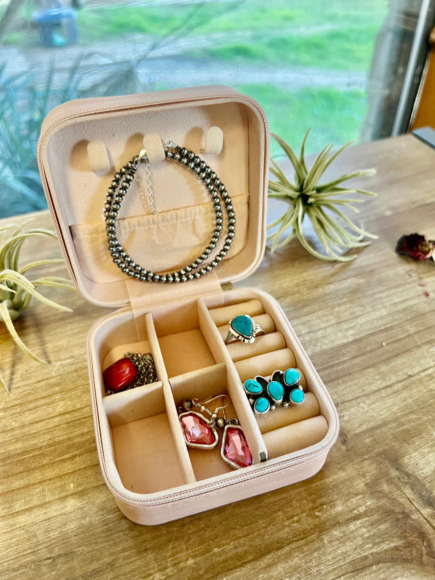 Small Travel Jewelry Box