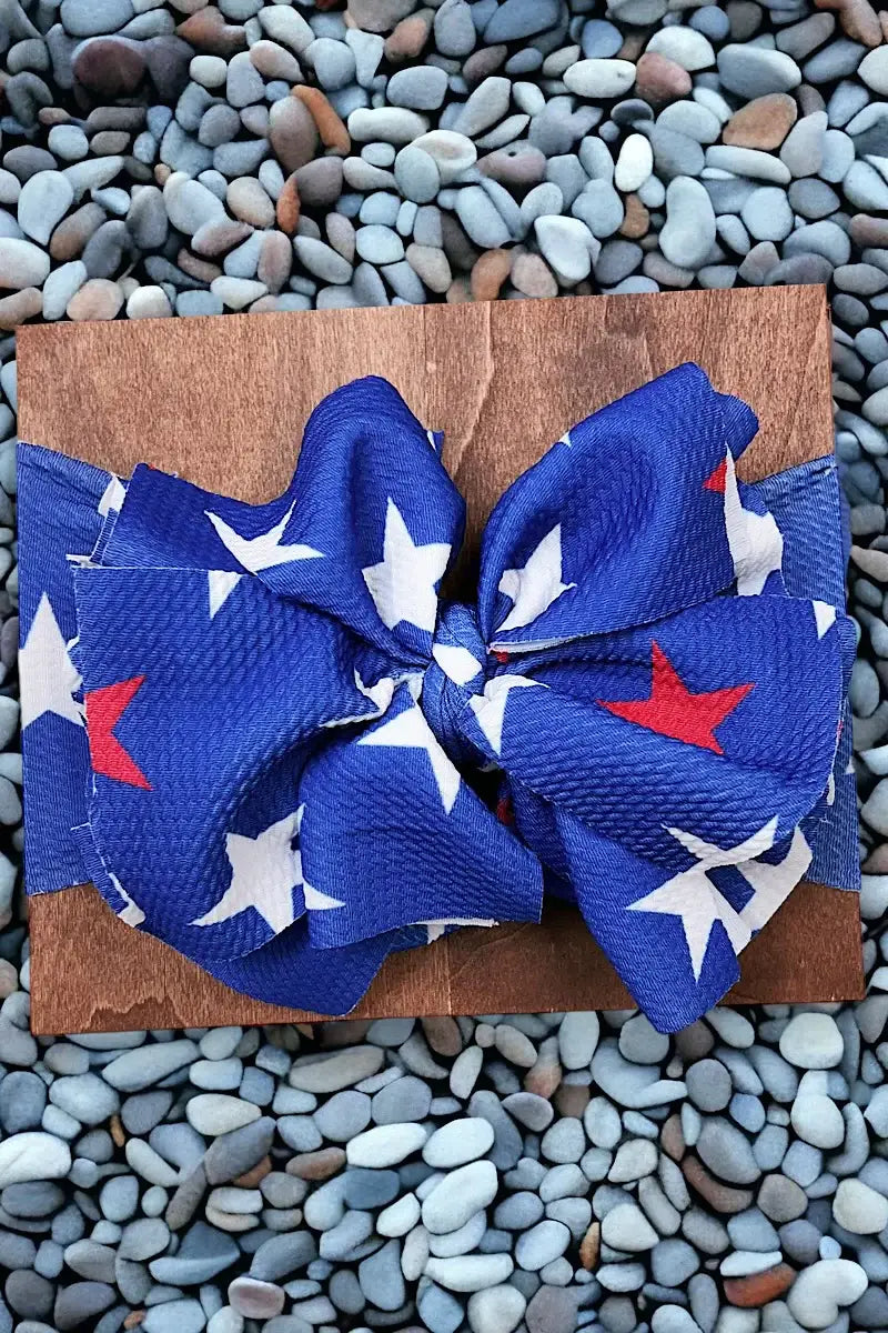 Big Tassel Printed Fashion Headband for Girls and Babies