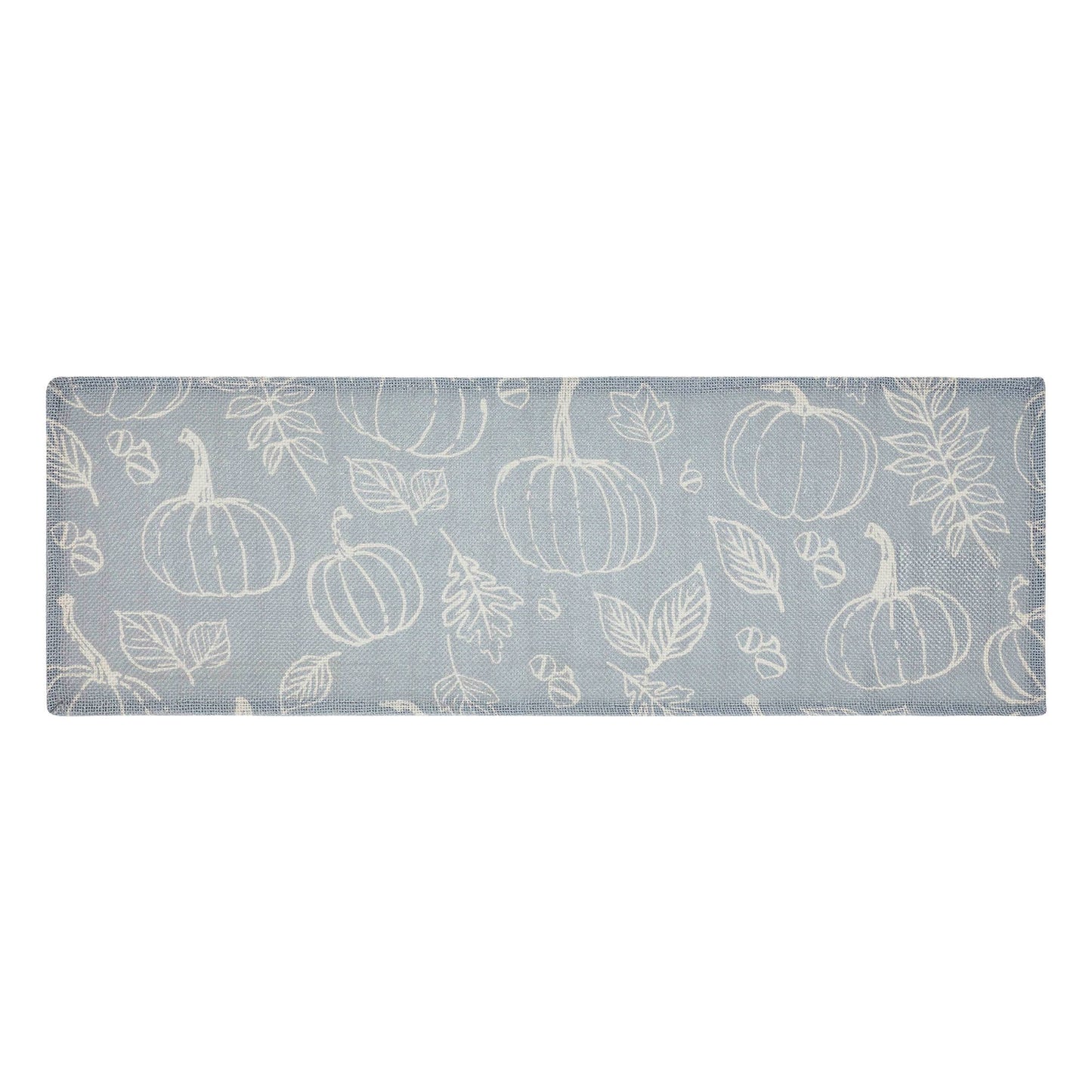 VHC Brands - Silhouette Pumpkin Grey Runner 12x36 - Wines'Designs