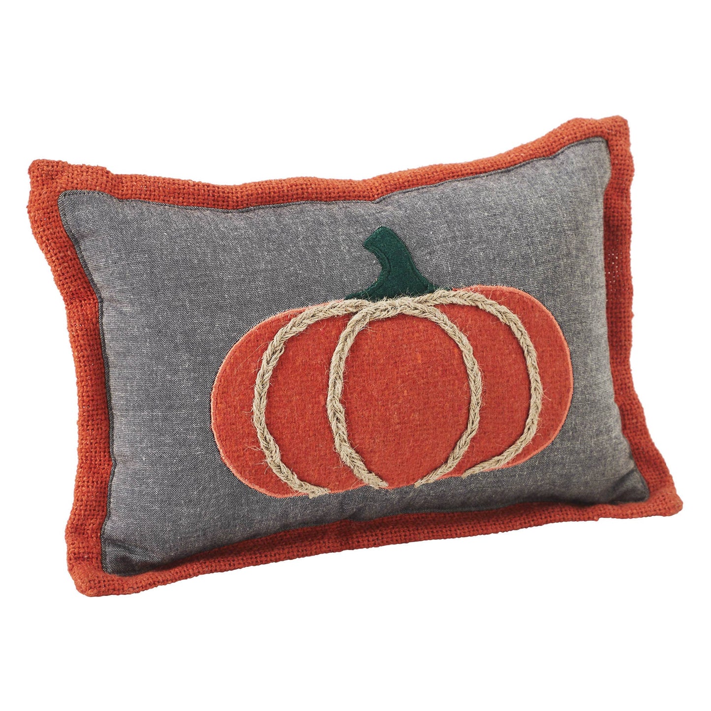 VHC Brands - Harvest Blessings Applique Pumpkin Pillow 7x11 - Wines'Designs