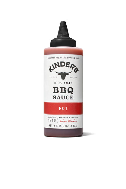 Kinder's Sauces & Seasonings - Hot BBQ Sauce 15.5oz - Wines'Designs