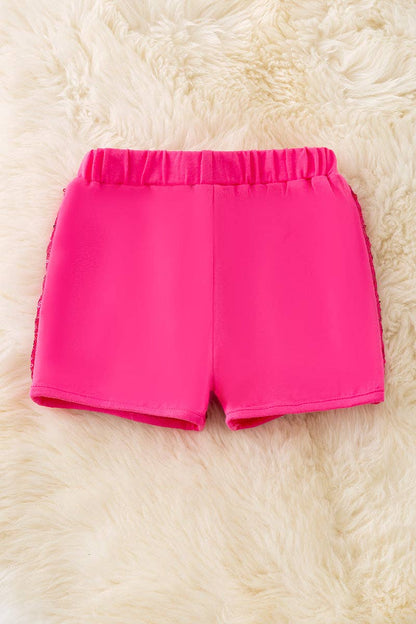 Girl front sequins shorts. Available in 3 colors. Sol