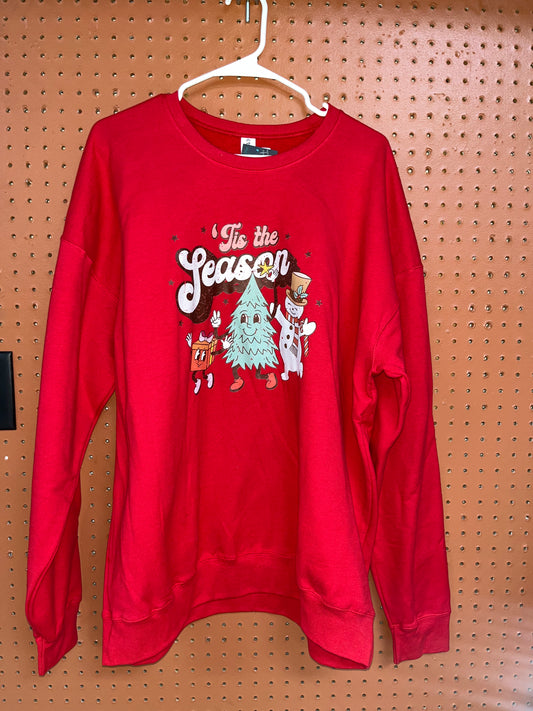 'Tis the Season  sweatshirt - Wines'Designs