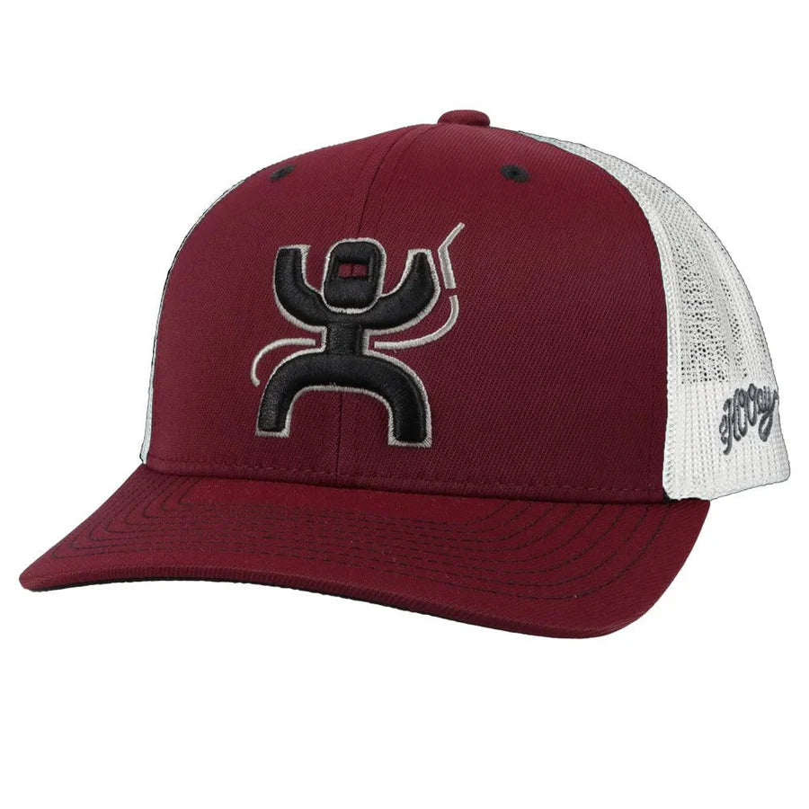 "Arc" - Maroon/White Hat