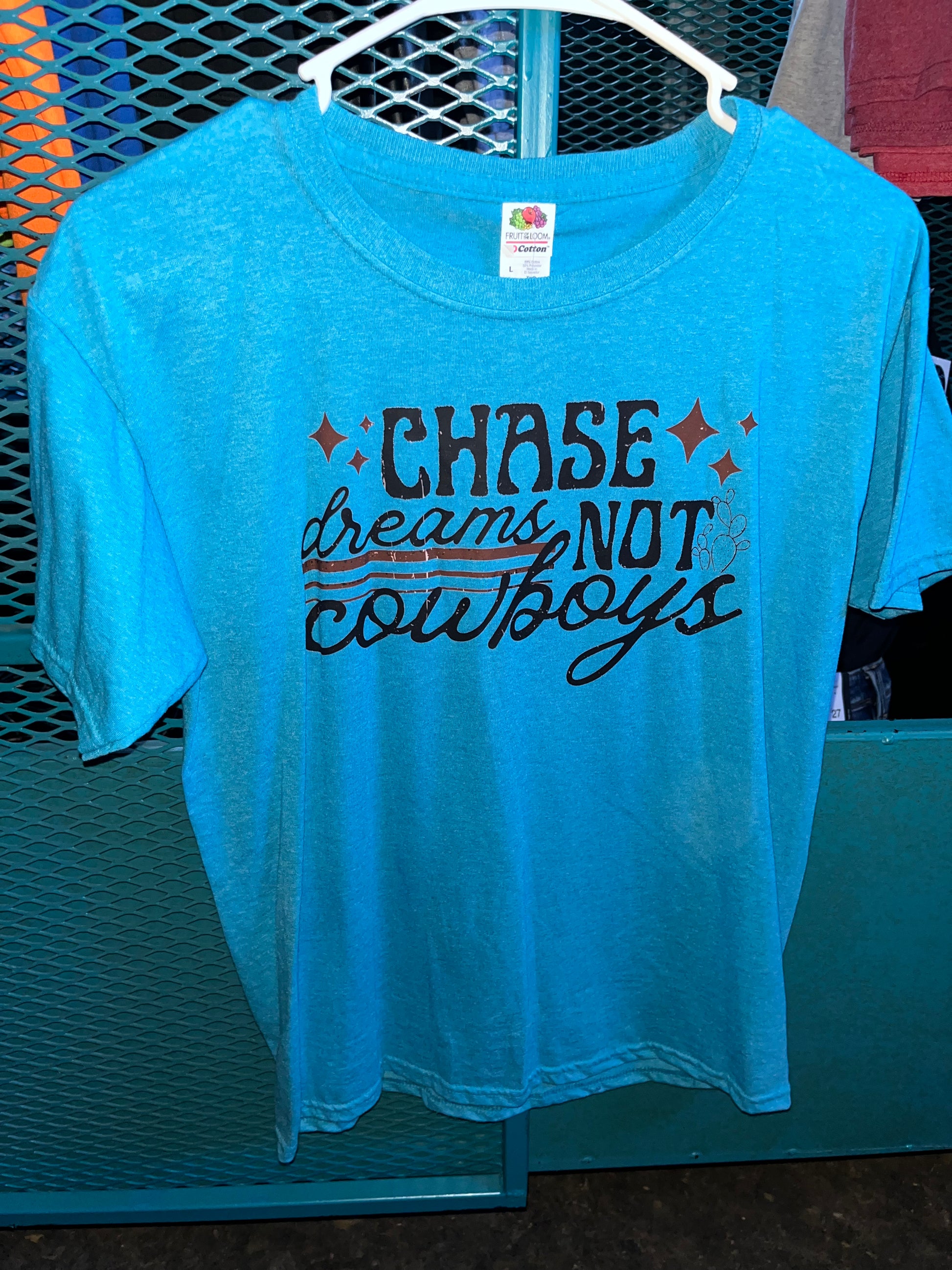 Chase dreams not cowboys - Wines'Designs