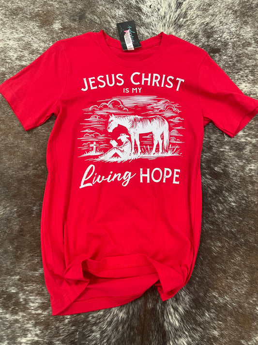 Jesus Christ is my living hope - Wines'Designs