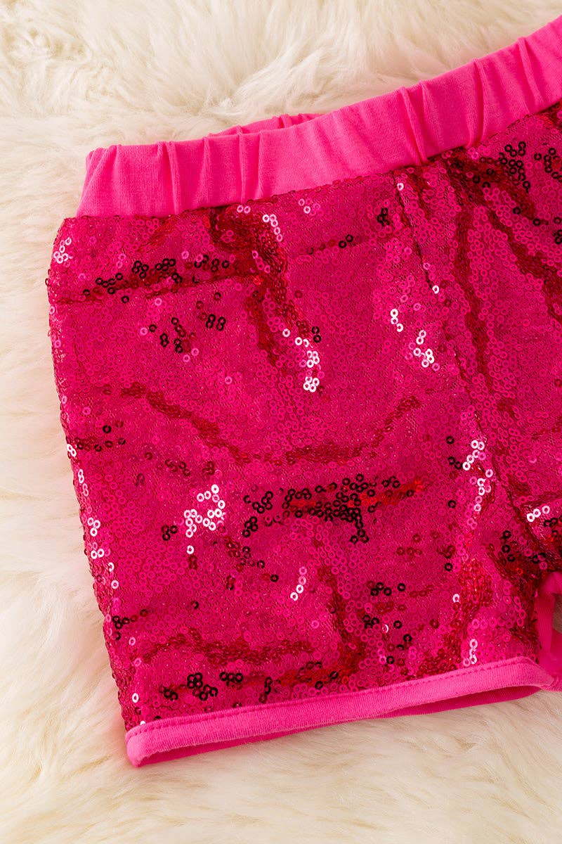 Girl front sequins shorts. Available in 3 colors. Sol