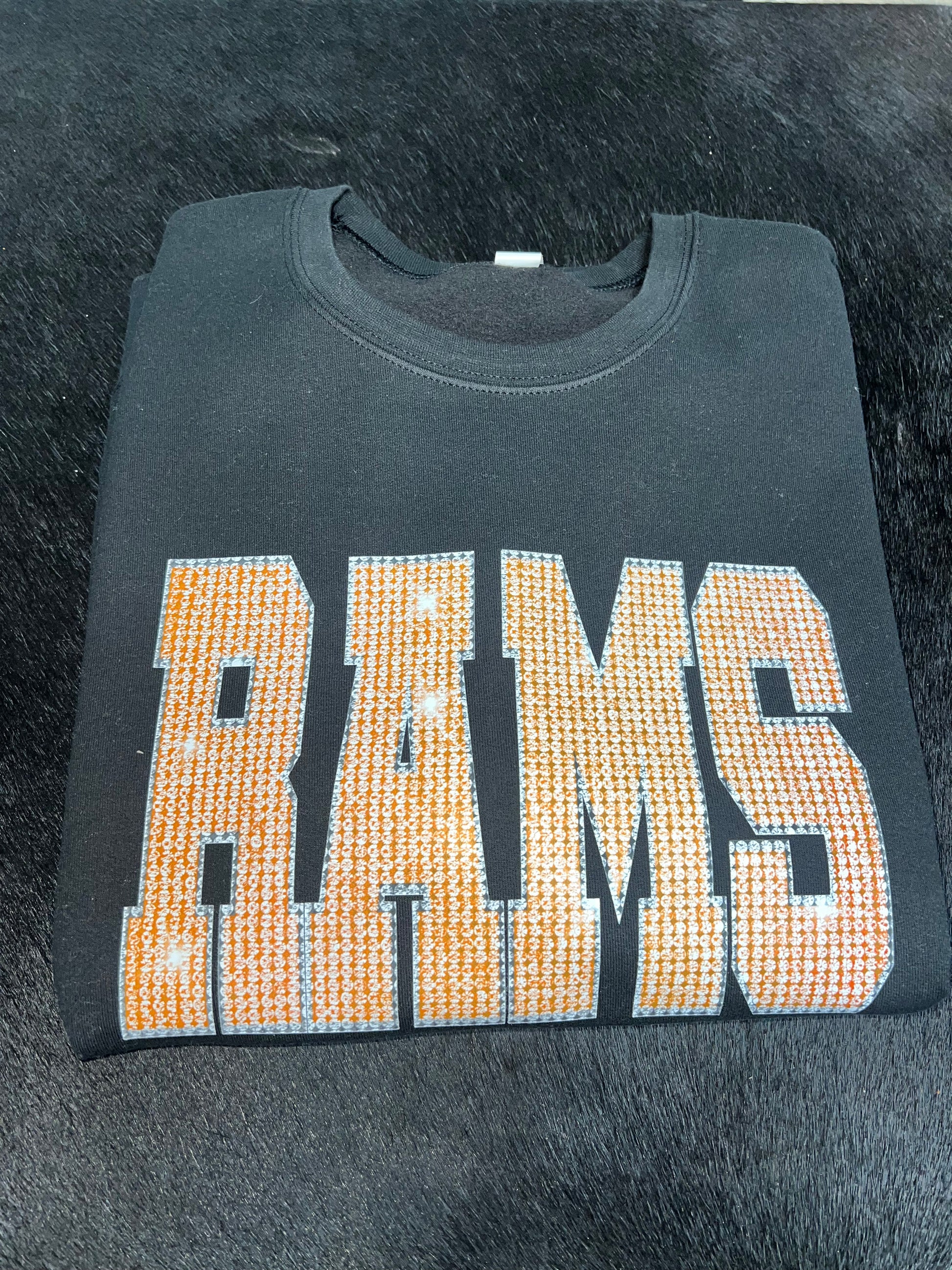 RAMS faux rhinestone - Wines'Designs