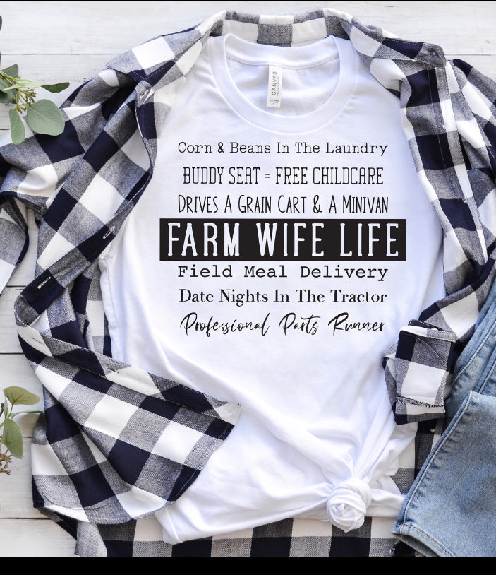 Farm wife life - Wines'Designs