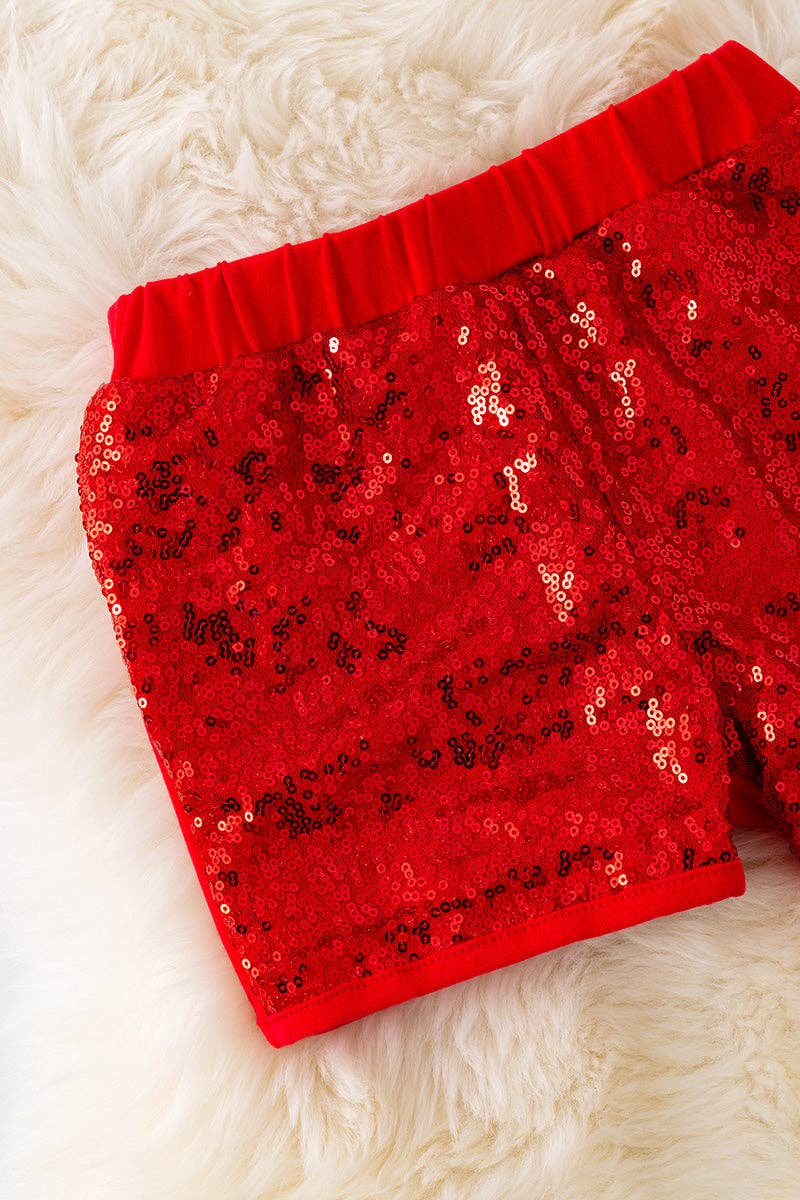 Girl front sequins shorts. Available in 3 colors. Sol