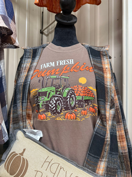 Farm Fresh Pumpkins Tractor