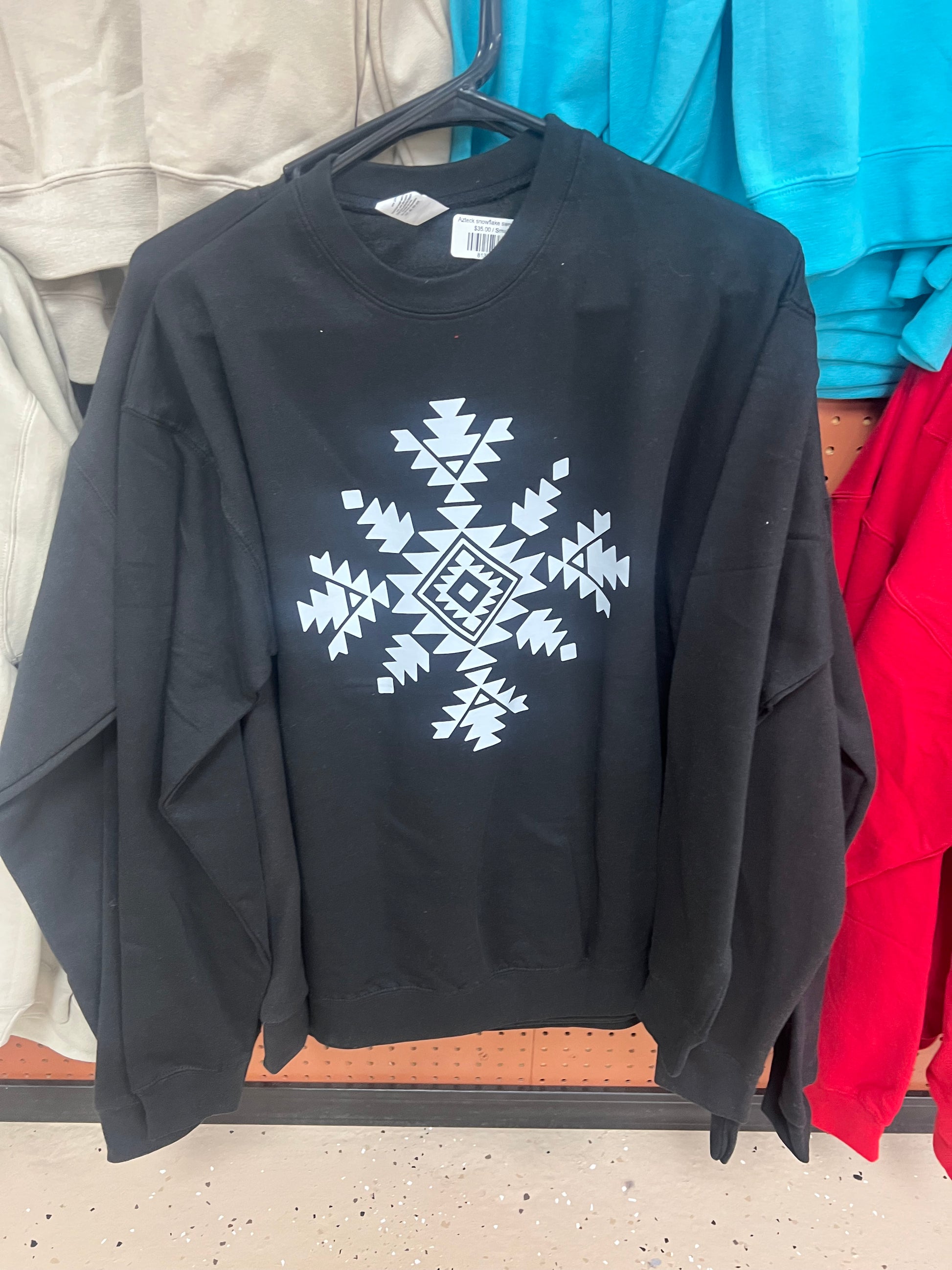 Azteck snowflake sweatshirt - Wines'Designs