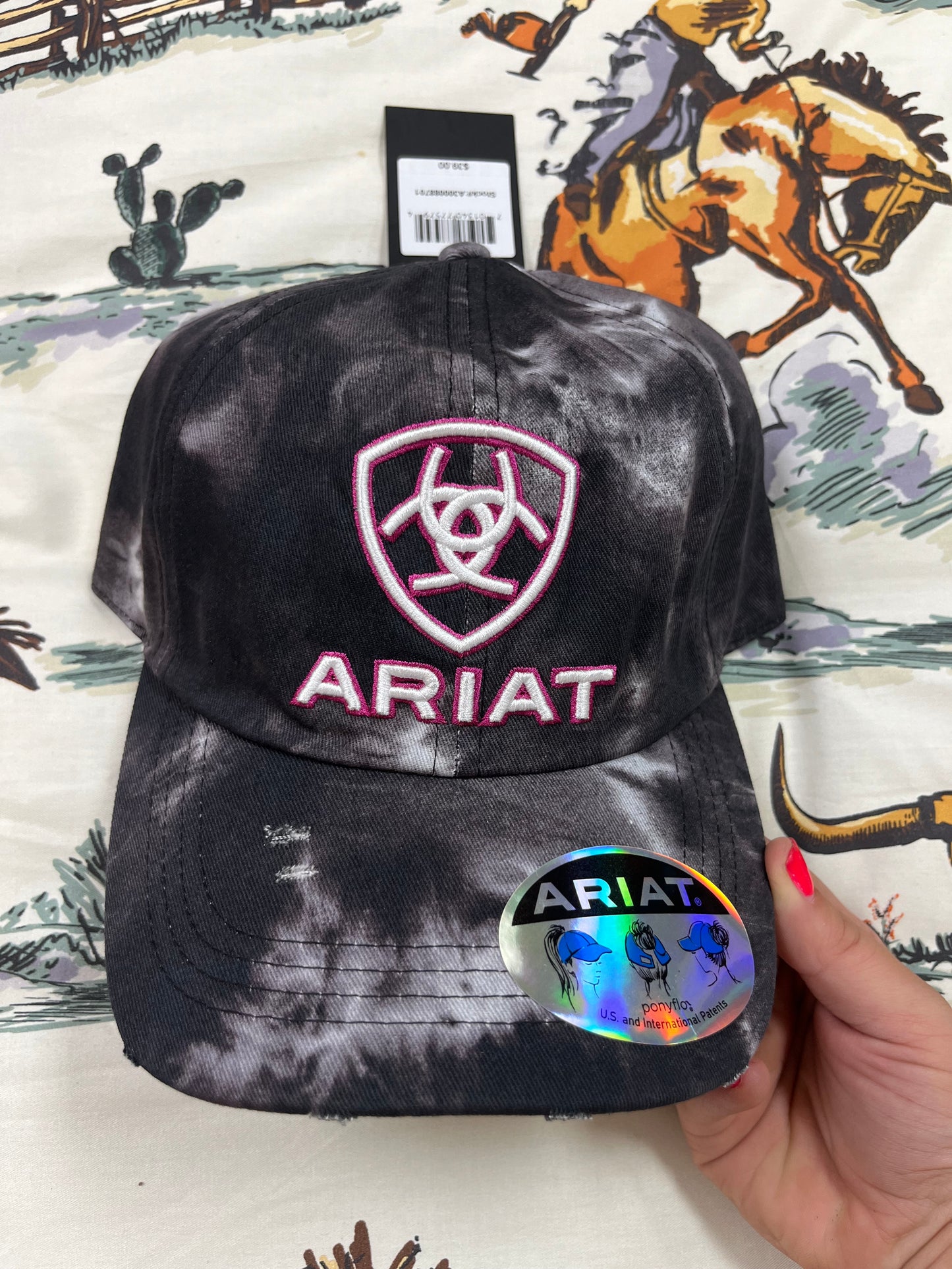 Ariat women's ball cap - Wines'Designs