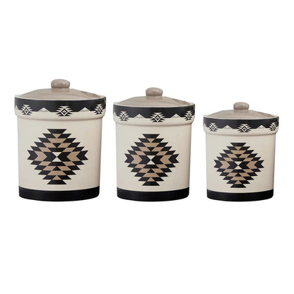 Chalet Aztec Dinnerware & Canister Set 19pc - Wines'Designs