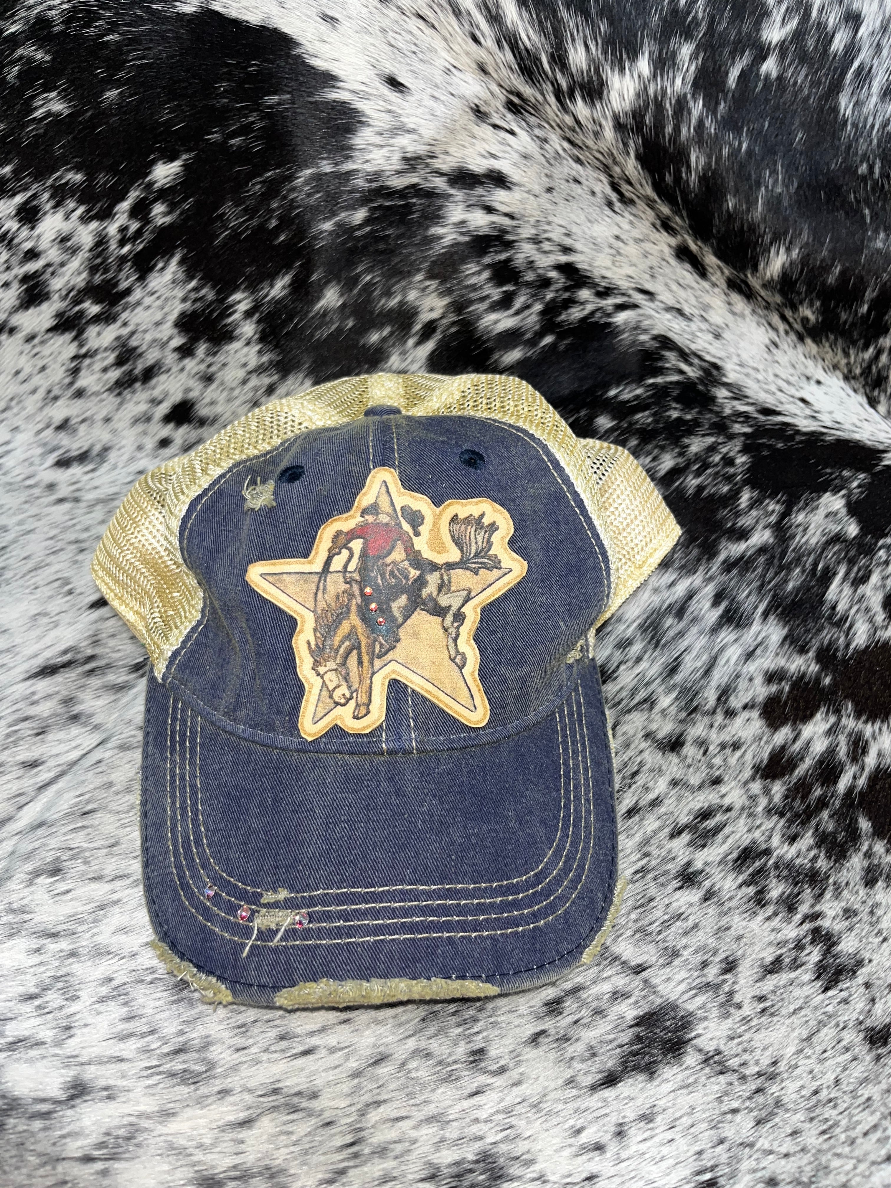 Leather patch caps - Wines'Designs