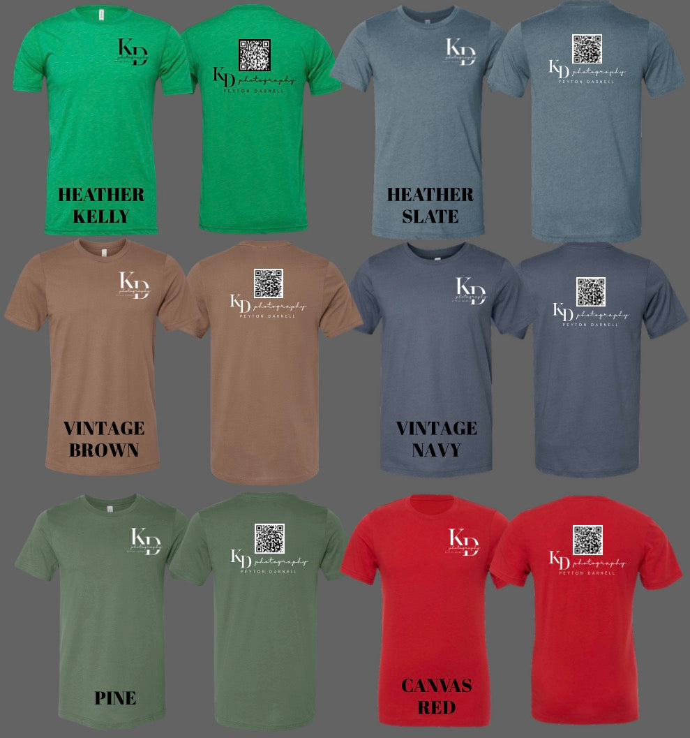 BELLA CANVAS T-SHIRT-ADULT AND YOUTH