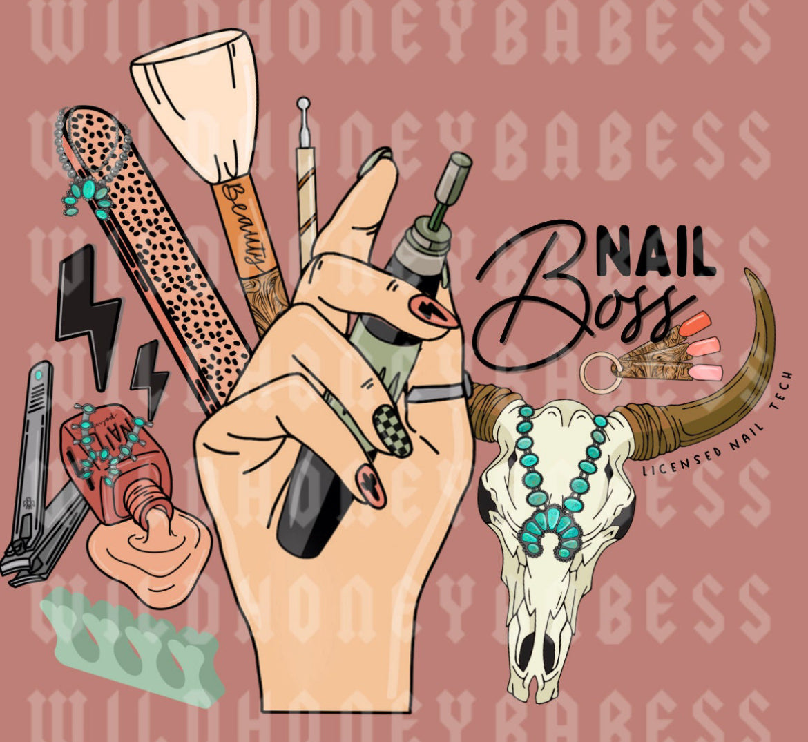 Nail boss - Wines'Designs