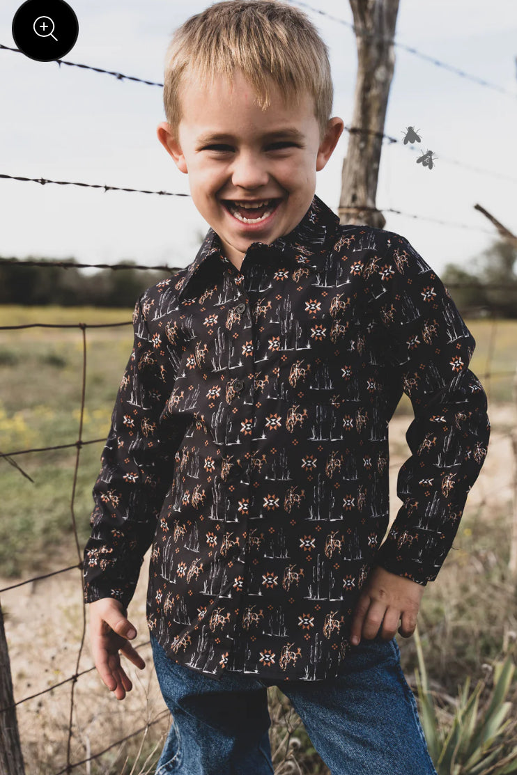 Saddle Buster kids button ups - Wines'Designs