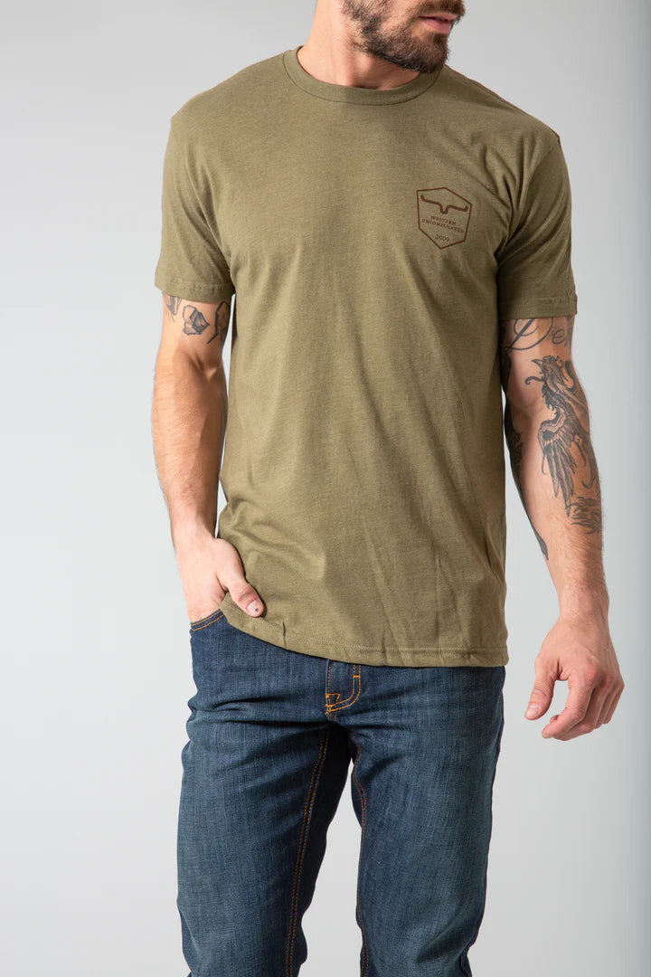 Kimes Shielded Trucker tee - Wines'Designs