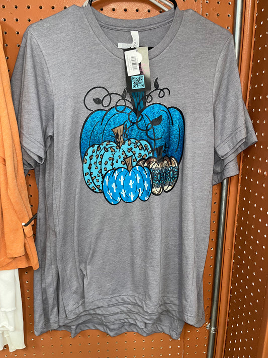 Turquoise pumpkins - Wines'Designs