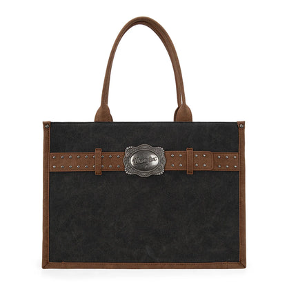 WG250G-8119 Wrangler Buckle Concealed Carry Large Tote