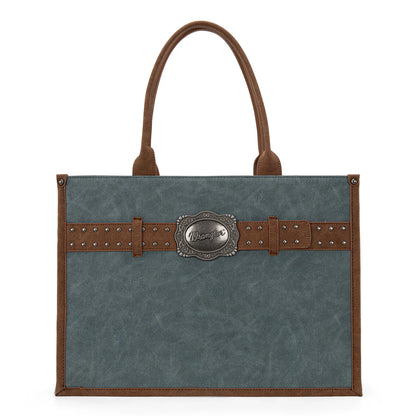 WG250G-8119 Wrangler Buckle Concealed Carry Large Tote