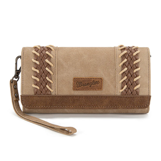 WG217-C018 Wrangler Southwestern Print Wallet/Wristlet/Crossbody