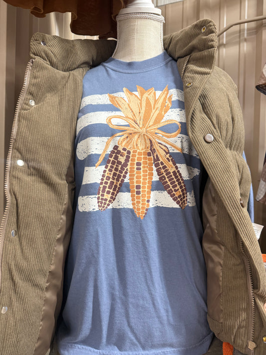 Indian Corn long sleeve tee