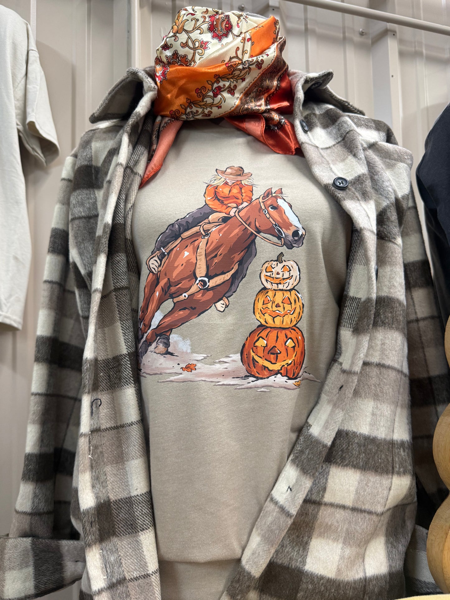 Cowgirl pumpkin racer-youth