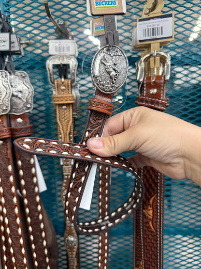 Nocona Infant Boy 3/4 Inch Belt Embossed