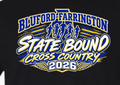 Bluford-Farrington Cross Country State Bound